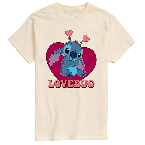 Lilo & Stitch - Lovebug Stitch - Men's Short Sleeve Graphic T-Shirt