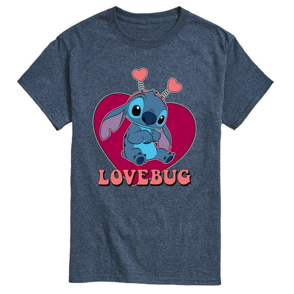 Lilo & Stitch - Lovebug Stitch - Men's Short Sleeve Graphic T-Shirt