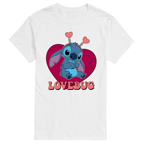Lilo & Stitch - Lovebug Stitch - Men's Short Sleeve Graphic T-Shirt