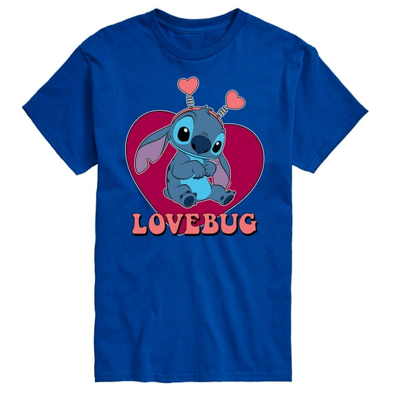 Lilo & Stitch - Lovebug Stitch - Men's Short Sleeve Graphic T-Shirt