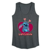 Lilo & Stitch - Lovebug Stitch - Womens Racerback Tank Top