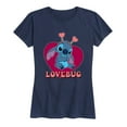 thumbnail image 1 of Lilo & Stitch - Lovebug Stitch - Women's Short Sleeve Graphic T-Shirt, 1 of 5