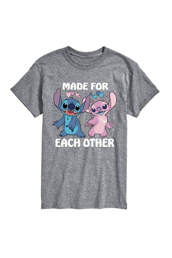 - Made For Each Other - Men's Short Sleeve Graphic T-Shirt