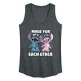 thumbnail image 1 of Lilo & Stitch - Made For Each Other - Women's Racerback Tank Top, 1 of 5