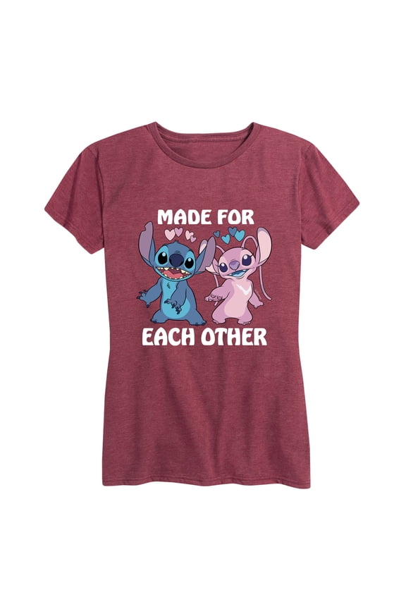 - Made For Each Other - Women's Short Sleeve Graphic T-Shirt