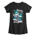 thumbnail image 1 of Lilo & Stitch - Making Merry Memories - Girls Fitted Short Sleeve Tee, 1 of 5
