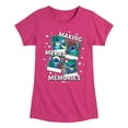 thumbnail image 1 of Lilo & Stitch - Making Merry Memories - Girls Fitted Short Sleeve Tee, 1 of 5