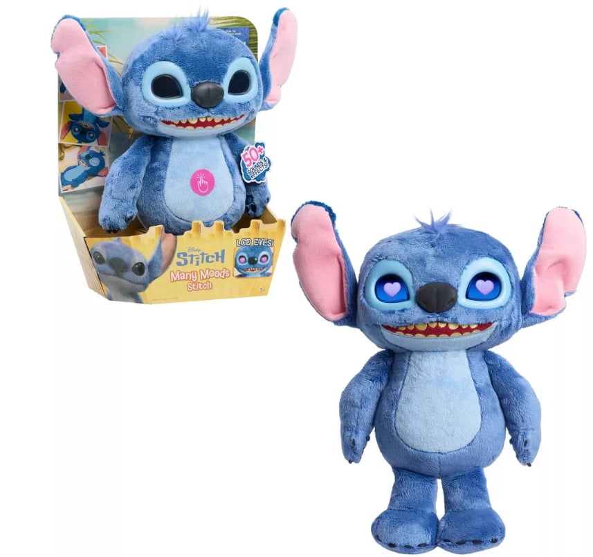 アメリカで購入したMany Moods Stitch ぬいぐるみ Disney Stitch Many Moods Stitch Sounds and Phrases