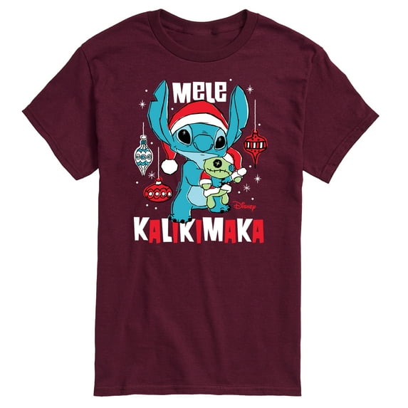 Lilo & Stitch - Mele Kalikimaka - Men's Short Sleeve Graphic T-Shirt