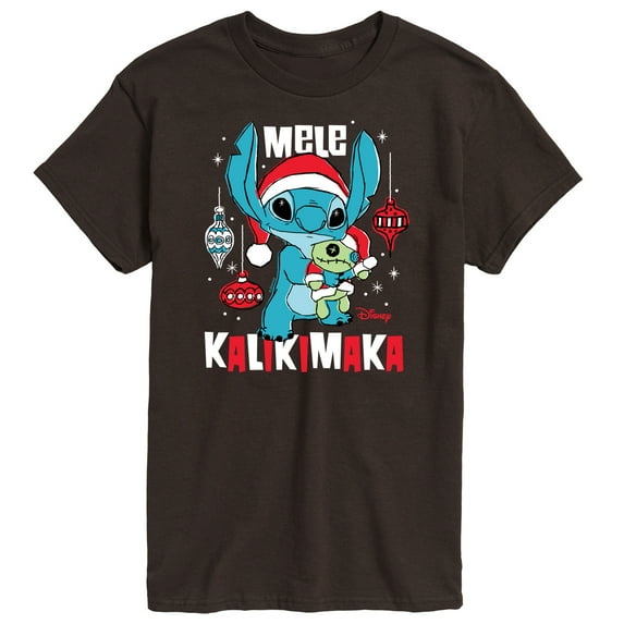 Lilo & Stitch - Mele Kalikimaka - Men's Short Sleeve Graphic T-Shirt