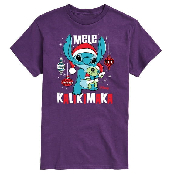 Lilo & Stitch - Mele Kalikimaka - Men's Short Sleeve Graphic T-Shirt