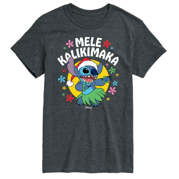 Lilo & Stitch - Mele Kalikimaka - Men's Short Sleeve Graphic T-Shirt