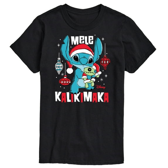 Lilo & Stitch - Mele Kalikimaka - Men's Short Sleeve Graphic T-Shirt
