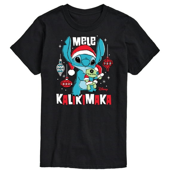 Lilo & Stitch - Mele Kalikimaka - Men's Short Sleeve Graphic T-Shirt