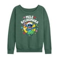 thumbnail image 1 of Lilo & Stitch - Mele Kalikimaka - Women's Lightweight French Terry Long Sleeve Shirt, 1 of 5