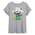 thumbnail image 1 of Lilo & Stitch - Mele Kalikimaka - Women's Oversized T-Shirt, 1 of 5