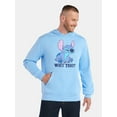 thumbnail image 1 of Lilo & Stitch, Men's & Big Men's Graphic Hoodie, Why Tho, Sizes XS-3XL, 1 of 5