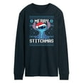 thumbnail image 1 of Lilo & Stitch - Merry Stitchmas - Men's Long Sleeve T-Shirt, 1 of 5