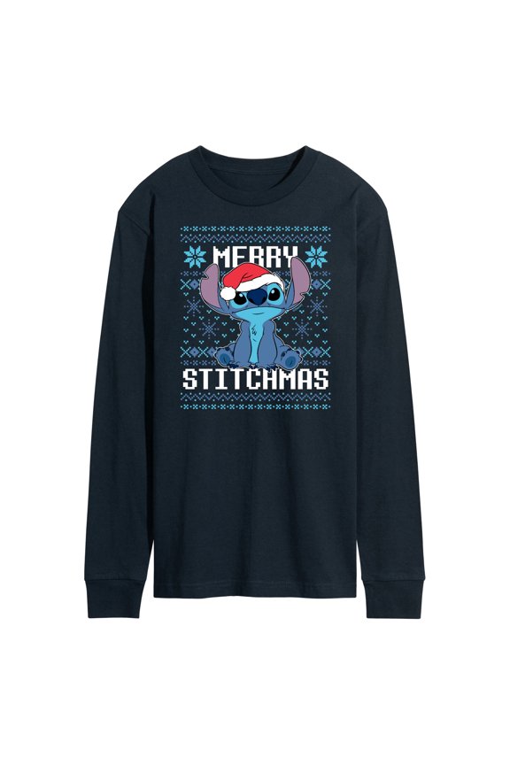 - Merry Stitchmas - Men's Long Sleeve T-Shirt