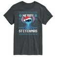 thumbnail image 1 of Lilo & Stitch - Merry Stitchmas - Men's Short Sleeve Graphic T-Shirt, 1 of 5