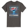 thumbnail image 1 of Lilo & Stitch - Merry Stitchmas - Men's Short Sleeve Graphic T-Shirt, 1 of 5