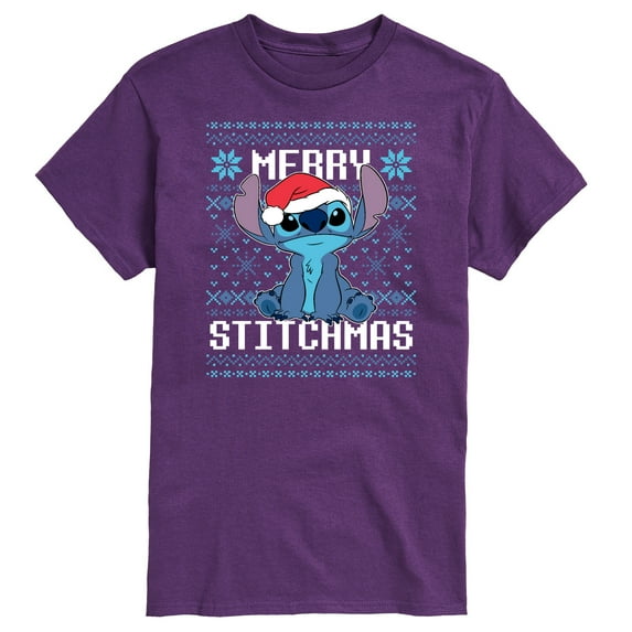Lilo & Stitch - Merry Stitchmas - Men's Short Sleeve Graphic T-Shirt