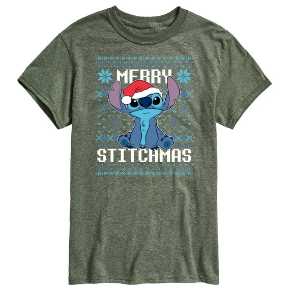 Lilo & Stitch - Merry Stitchmas - Men's Short Sleeve Graphic T-Shirt