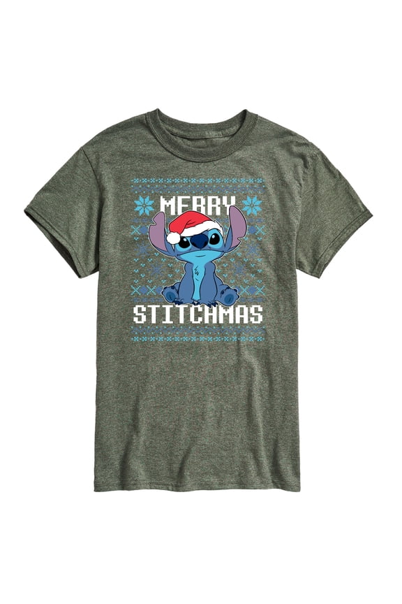 - Merry Stitchmas - Men's Short Sleeve Graphic T-Shirt