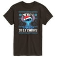 thumbnail image 1 of Lilo & Stitch - Merry Stitchmas - Men's Short Sleeve Graphic T-Shirt, 1 of 4
