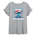 thumbnail image 1 of Lilo & Stitch - Merry Stitchmas - Women's Oversized T-Shirt, 1 of 5