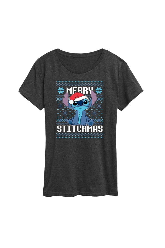 - Merry Stitchmas - Women's Short Sleeve Graphic T-Shirt
