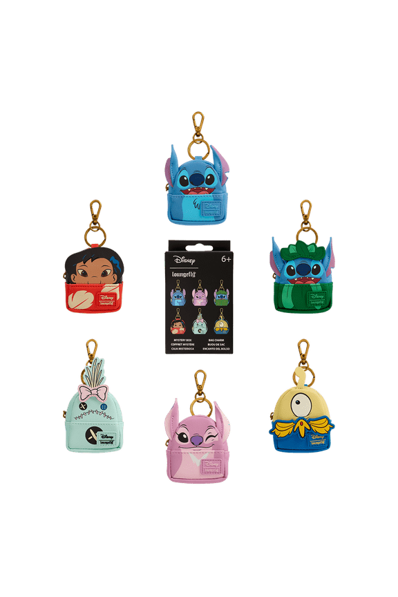 Lilo & Stitch Mystery Mini Backpack Keychain Charm (One Charm)