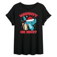 thumbnail image 1 of Lilo & Stitch - Naughty Or Nice - Juniors Ideal Flowy Muscle T-Shirt, 1 of 5