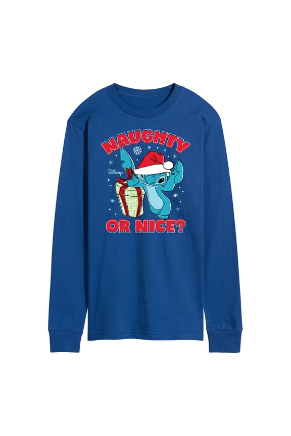 - Naughty Or Nice - Men's Long Sleeve T-Shirt