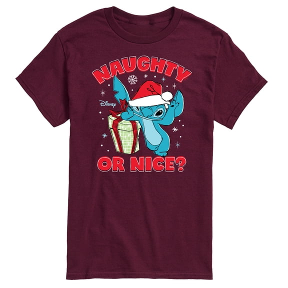 Lilo & Stitch - Naughty Or Nice - Men's Short Sleeve Graphic T-Shirt