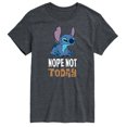 thumbnail image 1 of Lilo & Stitch - Nope Not Today - Men's Short Sleeve Graphic T-Shirt, 1 of 4