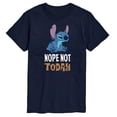 thumbnail image 1 of Lilo & Stitch - Nope Not Today - Men's Short Sleeve Graphic T-Shirt, 1 of 4