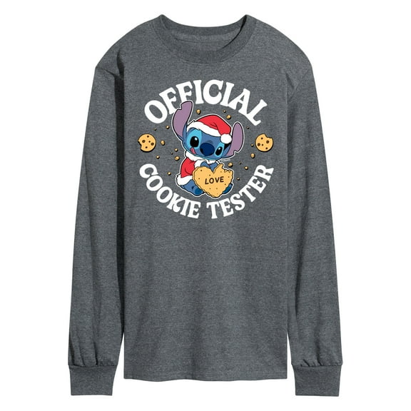 Lilo & Stitch - Official Cookie Tester - Men's Long Sleeve T-Shirt