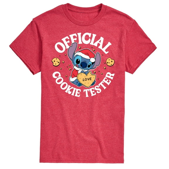 Lilo & Stitch - Official Cookie Tester - Men's Short Sleeve Graphic T-Shirt