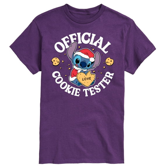 Lilo & Stitch - Official Cookie Tester - Men's Short Sleeve Graphic T-Shirt
