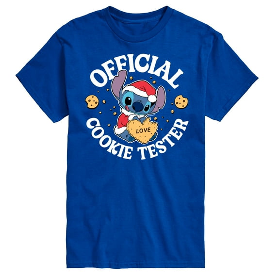 Lilo & Stitch - Official Cookie Tester - Men's Short Sleeve Graphic T-Shirt