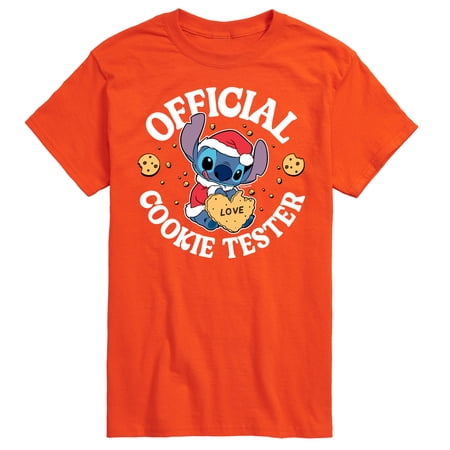 Lilo & Stitch - Official Cookie Tester - Men's Short Sleeve Graphic T-Shirt