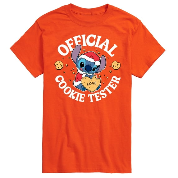 Lilo & Stitch - Official Cookie Tester - Men's Short Sleeve Graphic T-Shirt