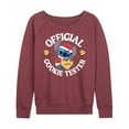 thumbnail image 1 of Lilo & Stitch - Official Cookie Tester - Women's Lightweight French Terry Long Sleeve Shirt, 1 of 5