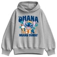 thumbnail image 1 of Lilo & Stitch - Ohana Family Fun Stitch - Women's Oversized Fleece Hoodie Sweatshirt, 1 of 3