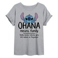 thumbnail image 1 of Lilo & Stitch - Ohana Means Family - Women's Oversized T-Shirt, 1 of 4