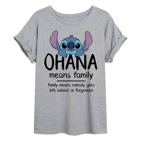 Lilo & Stitch - Ohana Means Family - Women's Oversized T-Shirt