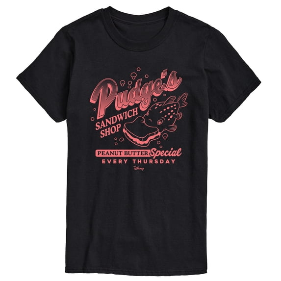 Lilo & Stitch - Pudges Sandwich Shop Men's Short Sleeve Graphic T-Shirt