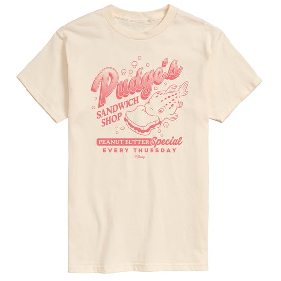 Lilo & Stitch - Pudges Sandwich Shop Men's Short Sleeve Graphic T-Shirt
