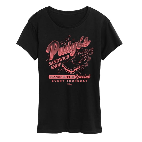 Lilo & Stitch - Pudges Sandwich Shop Short Sleeve Graphic T-Shirt
